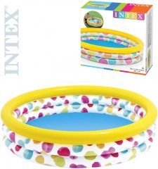 INTEX Baby bazén nafukovací kruh 147 x 33 cm na vodu 2 druhy