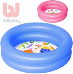 BESTWAY Baby bazének nafukovací 2 komory 61x15cm brouzdaliště pro miminko