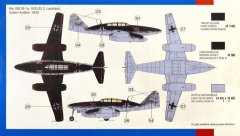 SMĚR Model letadlo Messerschmitt Me 262  1:72 (stavebnice letadla)