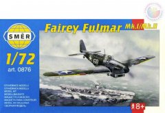 SMĚR Model letadlo Fairey Fulmar MkI/II 1:72 (stavebnice letadla)