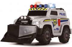 DICKIE Vozidlo policie zásahové 15cm funkční na baterie Světlo Zvuk