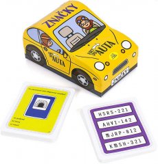 ALBI Hry do auta pro 1 hráče Značky / Kvízy / Bingo 3 druhy