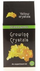 Mini chemická sada - rostoucí krystaly - žluté