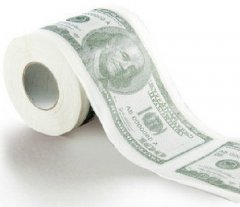 Dolarový toaletní papír