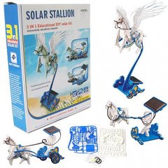 Solární stavebnice Solar Robot 3v1 létající kůň
