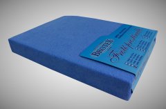 Brotex Froté prestieradlo modré, Výběr rozměru 120x200cm