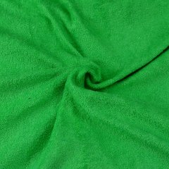 Froté prostěradlo zelené, 100x200cm