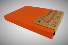 Brotex Jersey prestieradlo oranžové, Výběr rozměru 90x200 jednolůžko