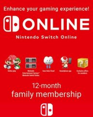 365 Dní Switch Online Membership Family (Nintendo Switch)