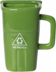 Zelený hrnek - koš pro milovníky recyklace