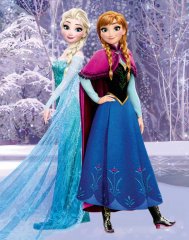 DŘEVO Kostky obrázkové Frozen (Ledové Království) set 20ks kubus