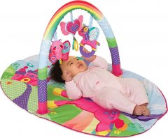 INFANTINO Baby deka hrací s hrazdou jednorožec s aktivitami pro miminko