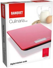 Váha kuchyňská digitální CULINARIA Red 5 kg