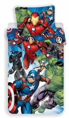 Povlečení Avengers Brands 140x200, 70x90 cm - bavlna