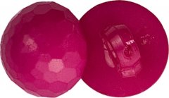 Knoflík pecka - prům. 11 mm - růžová