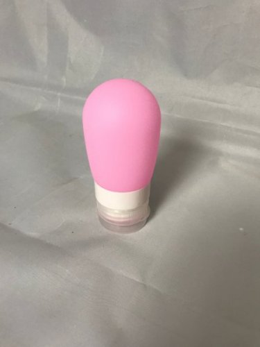 Cestovní silikonová lahvička na tekutiny - Růžová - 60 ml