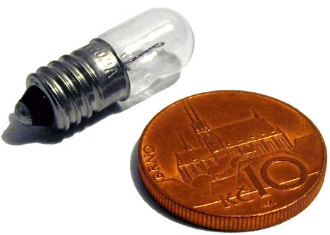 Gadget mini žárovička: 6,3V 320mA