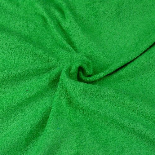 Froté prostěradlo zelené, 180x200cm dvojlůžko