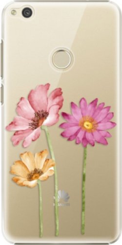 Plastové pouzdro iSaprio - Three Flowers - Huawei P9 Lite 2017