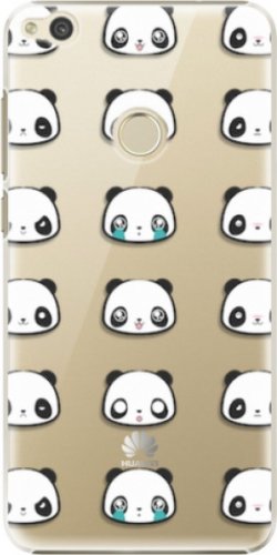 Plastové pouzdro iSaprio - Panda pattern 01 - Huawei P9 Lite 2017