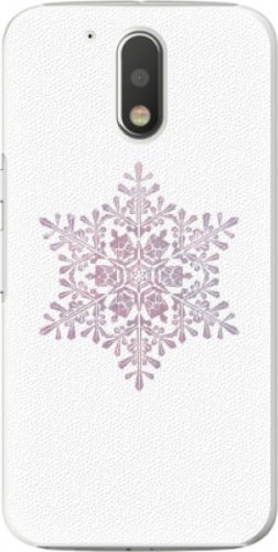 Plastové pouzdro iSaprio - Snow Flake - Lenovo Moto G4 / G4 Plus