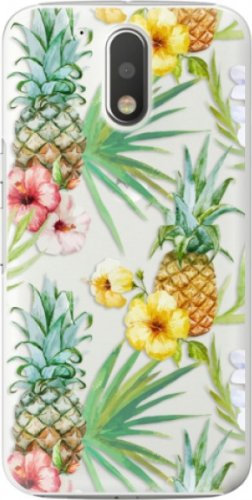 Plastové pouzdro iSaprio - Pineapple Pattern 02 - Lenovo Moto G4 / G4 Plus