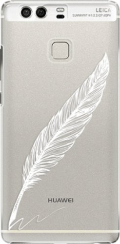 Plastové pouzdro iSaprio - Writing By Feather - white - Huawei P9