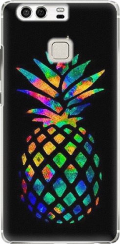 Plastové pouzdro iSaprio - Rainbow Pineapple - Huawei P9