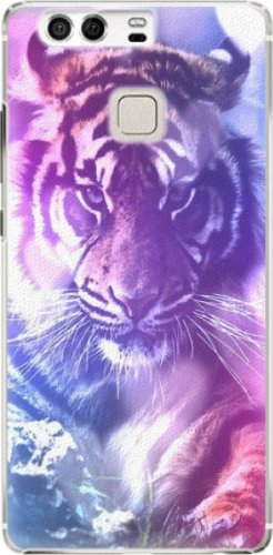 Plastové pouzdro iSaprio - Purple Tiger - Huawei P9