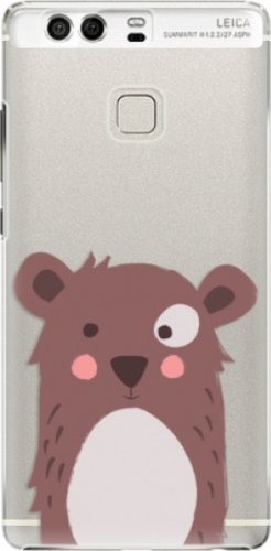 Plastové pouzdro iSaprio - Brown Bear - Huawei P9