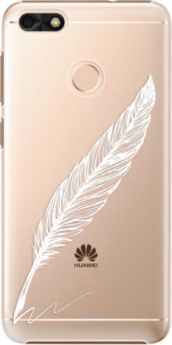 Plastové pouzdro iSaprio - Writing By Feather - white - Huawei P9 Lite Mini