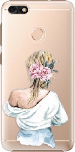 Plastové pouzdro iSaprio - Girl with flowers - Huawei P9 Lite Mini