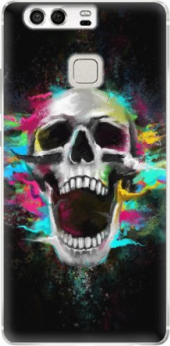 Silikonové pouzdro iSaprio - Skull in Colors - Huawei P9