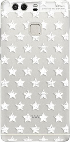 Silikonové pouzdro iSaprio - Stars Pattern - white - Huawei P9