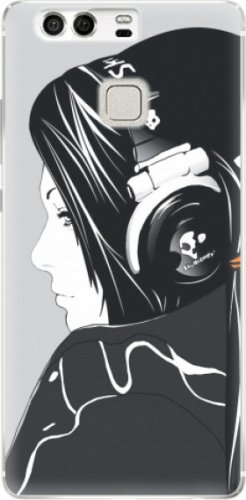 Silikonové pouzdro iSaprio - Headphones - Huawei P9