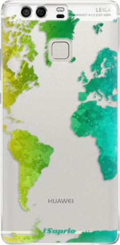 Silikonové pouzdro iSaprio - Cold Map - Huawei P9
