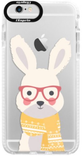 Silikonové pouzdro Bumper iSaprio - Smart Rabbit - iPhone 6/6S