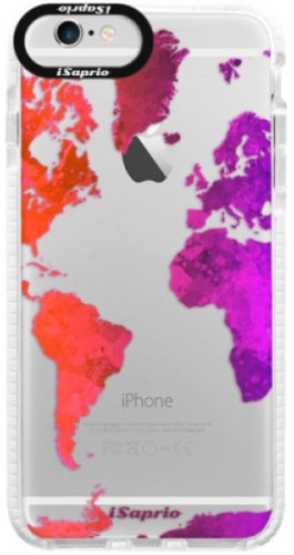Silikonové pouzdro Bumper iSaprio - Warm Map - iPhone 6/6S