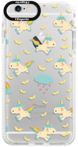 Silikonové pouzdro Bumper iSaprio - Unicorn pattern 01 - iPhone 6/6S