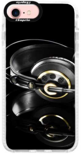 Silikonové pouzdro Bumper iSaprio - Headphones 02 - iPhone 7