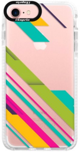Silikonové pouzdro Bumper iSaprio - Color Stripes 03 - iPhone 7