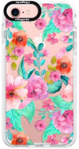 Silikonové pouzdro Bumper iSaprio - Flower Pattern 01 - iPhone 7