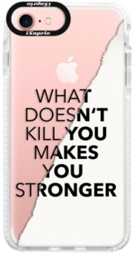 Silikonové pouzdro Bumper iSaprio - Makes You Stronger - iPhone 7