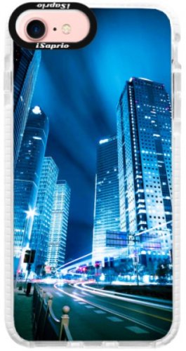 Silikonové pouzdro Bumper iSaprio - Night City Blue - iPhone 7