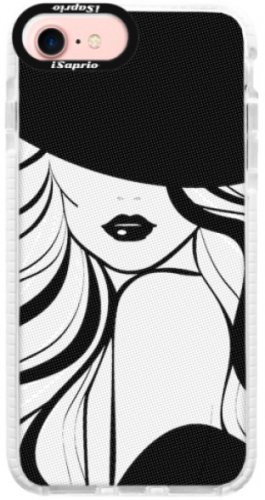 Silikonové pouzdro Bumper iSaprio - First Lady - iPhone 7