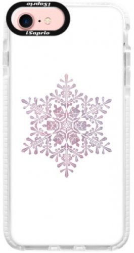 Silikonové pouzdro Bumper iSaprio - Snow Flake - iPhone 7