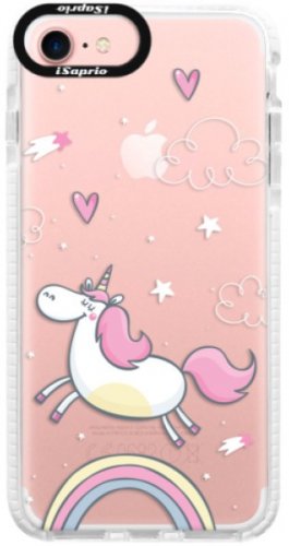 Silikonové pouzdro Bumper iSaprio - Unicorn 01 - iPhone 7