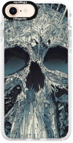 Silikonové pouzdro Bumper iSaprio - Abstract Skull - iPhone 8