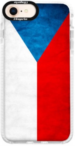 Silikonové pouzdro Bumper iSaprio - Czech Flag - iPhone 8