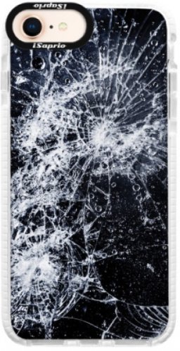 Silikonové pouzdro Bumper iSaprio - Cracked - iPhone 8